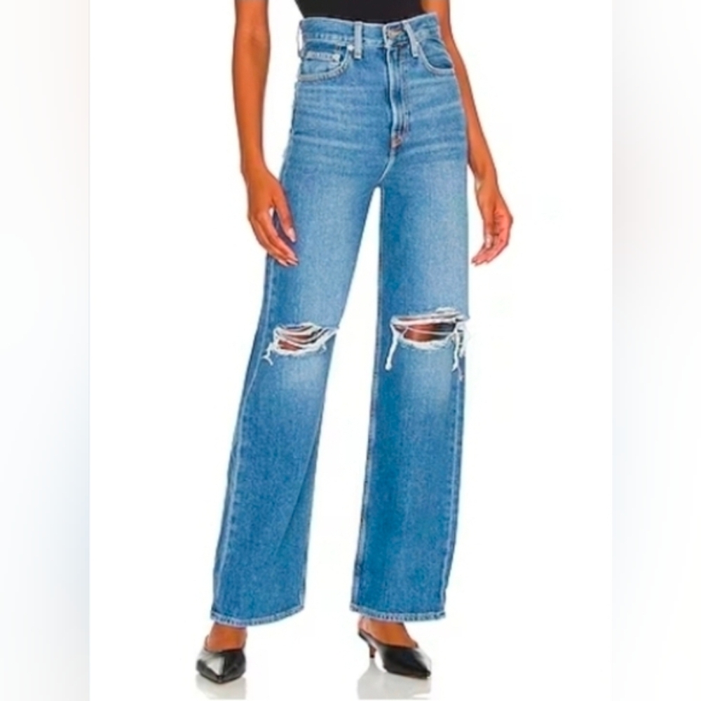 ❤️ LEVI’S PREMIUM HIGH LOOSE JEANS - HIGH RISE WIDE LEG- IN MAX OUT, 14 (32)